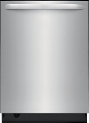 Frigidaire Stainless Steel Tub Top Control 24-in Built-In Dishwasher with Third Rack (Fingerprint Resistant Stainless Steel) ENERGY STAR, 49-dBA