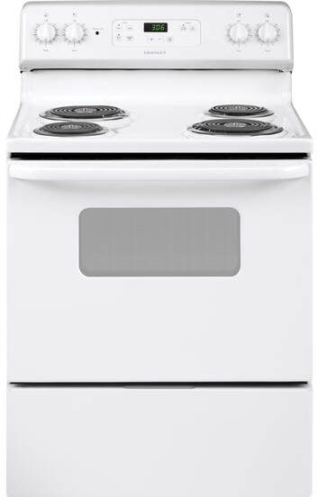Crosley Electric Coil Top Range - White Crosley Electric Coil Top Range - White