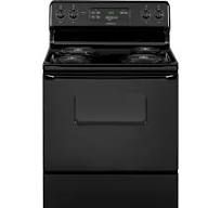 Crosley Electric Coil Top Range - Black Crosley Electric Coil Top Range - Black