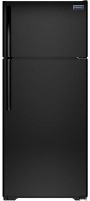 Crosley 17.5 cu ft Top-Mount Refrigerator Black Crosley 17.5 cu ft Top-Mount Refrigerator Black