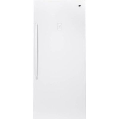 GE - 21.3 Cu. Ft. Frost-Free Upright Freezer - White GE - 21.3 Cu. Ft. Frost-Free Upright Freezer - White