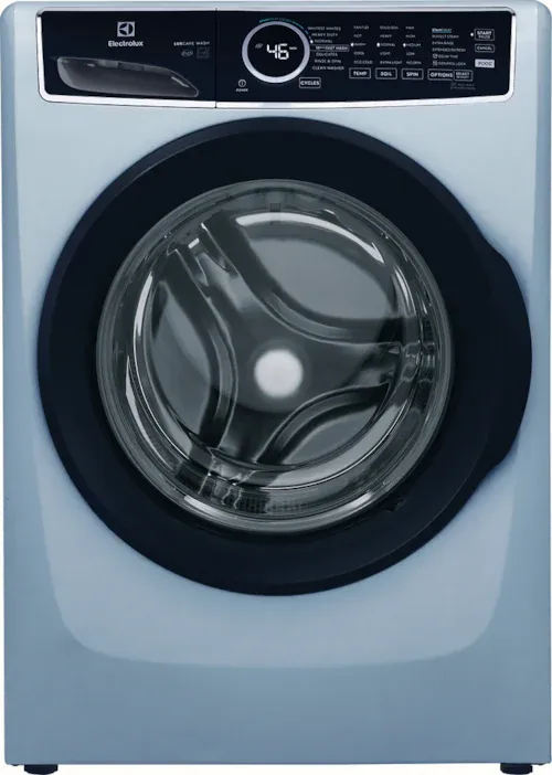 Electrolux 27 in. 4.5 cu.ft. HE Front Load Washer with LuxCare Wash System 20-minutes Fast Wash, ENERGY STAR in Glacier Blue