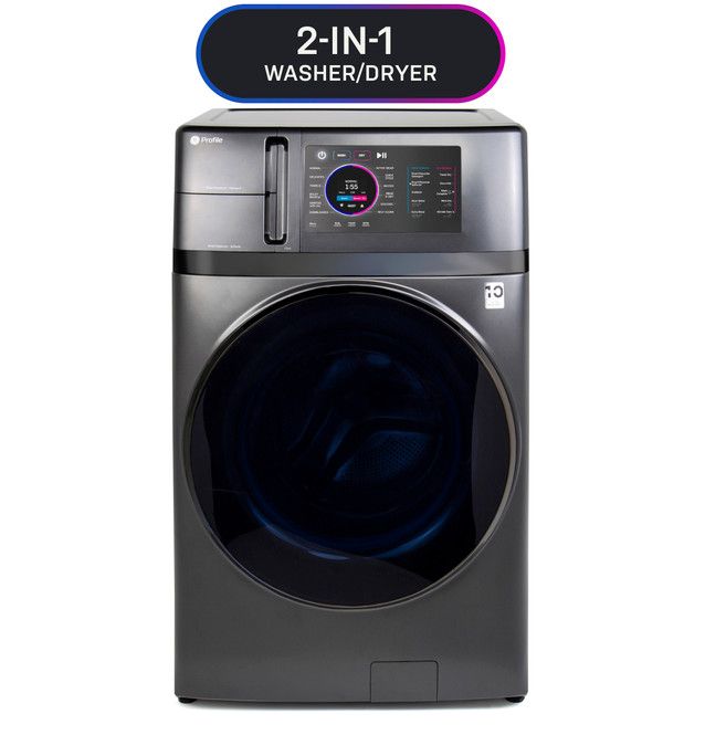 GE Profile™ ENERGY STAR® 4.8 cu. ft. Capacity UltraFast Combo with Ventless Inverter Heat Pump Technology Washer/Dryer GE Profile™ ENERGY STAR® 4.8 cu. ft. Capacity UltraFast Combo with Ventless Inverter Heat Pump Technology Washer/Dryer