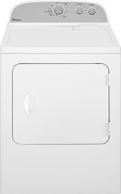 Whirlpool - 7.0 Cu. Ft. 14-Cycle Electric Dryer - White