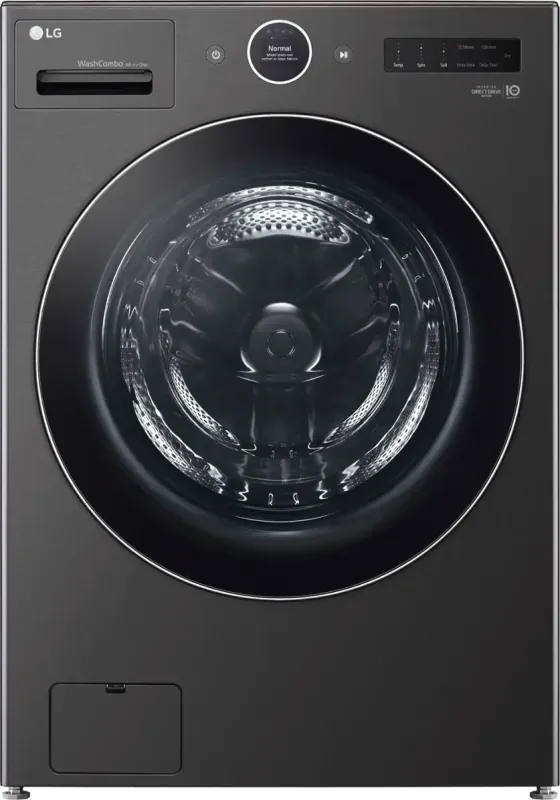 LG TurboWash360 5-cu ft Capacity Black Steel Ventless All-In-One Washer Dryer Combo (ENERGY STAR Certified) LG TurboWash360 5-cu ft Capacity Black Steel Ventless All-In-One Washer Dryer Combo (ENERGY STAR Certified)