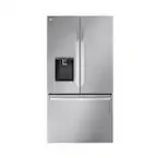 LG Standard-Depth Craft Ice 30.7-cu ft 3 -Door Smart Compatible French Door Refrigerator with Dual Ice Maker with Water and Ice Dispenser ( Stainless Steel ) ENERGY STAR Certified