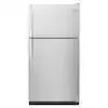 Whirlpool 20.5-cu ft Standard-Depth 33-in Wide Top-Freezer Refrigerator ( Fingerprint Resistant Stainless Steel )