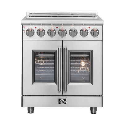 FORNO Massimo 30″ Freestanding French Door Electric Range