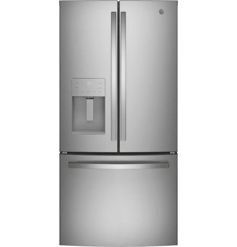 GE® ENERGY STAR® 33 INCH 23.6 Cu. Ft. French-Door Refrigerator GE® ENERGY STAR® 33 INCH 23.6 Cu. Ft. French-Door Refrigerator