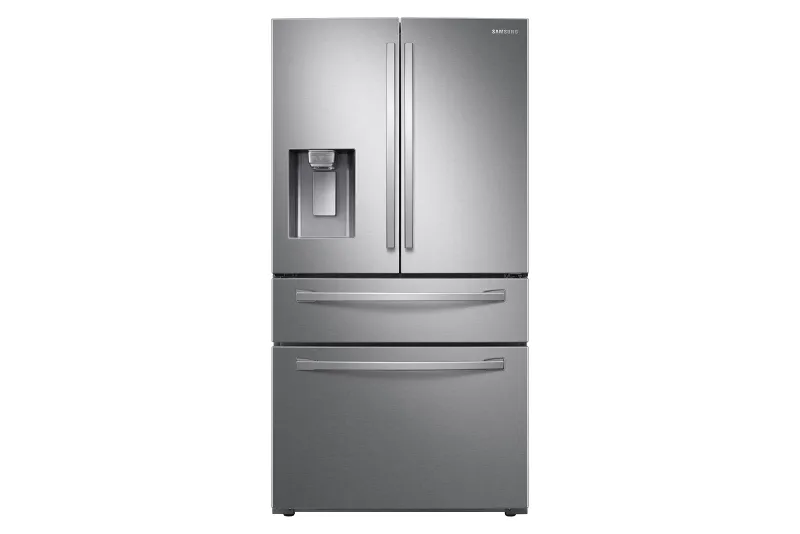 Samsung 22.6-cu ft 4-Door Counter-depth Smart French Door Refrigerator with Ice Maker (Fingerprint Resistant Stainless Steel) ENERGY STAR Samsung 22.6-cu ft 4-Door Counter-depth Smart French Door Refrigerator with Ice Maker (Fingerprint Resistant Stainless Steel) ENERGY STAR