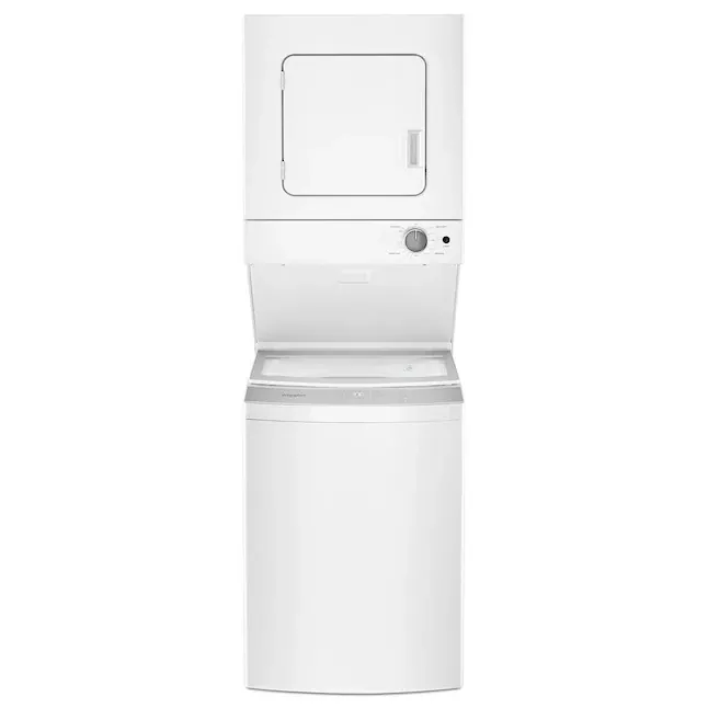 Whirlpool 24-inch 1.6 cu.ft Electric Stacked Laundry Center 6 Wash cycles and AutoDry