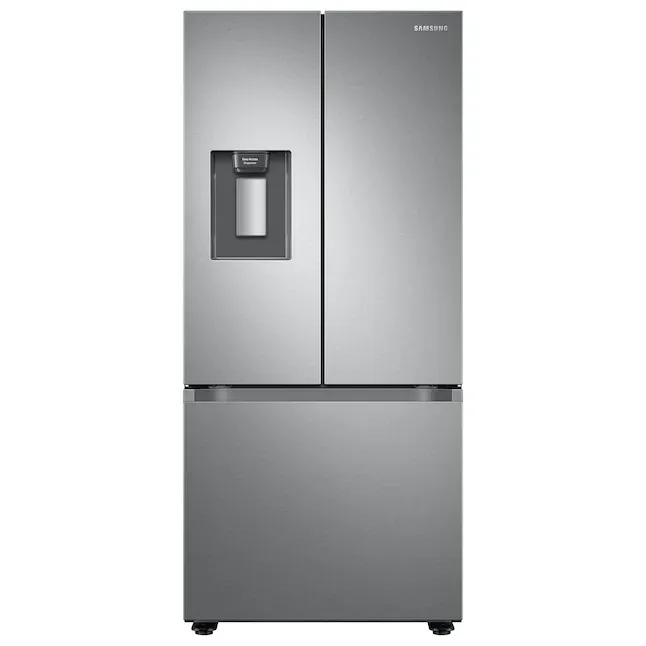 Samsung 22-cu ft Smart French Door Refrigerator with Ice Maker (Fingerprint Resistant Stainless Steel) ENERGY STAR Samsung 22-cu ft Smart French Door Refrigerator with Ice Maker (Fingerprint Resistant Stainless Steel) ENERGY STAR
