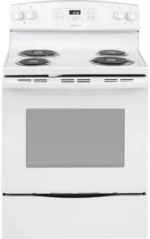 Crosley Electric Coil Top Range - White Crosley Electric Coil Top Range - White