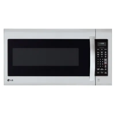 LG Easy Clean 2-cu ft 1000-Watt Over-the-Range Microwave with Sensor Cooking (Stainless Steel)