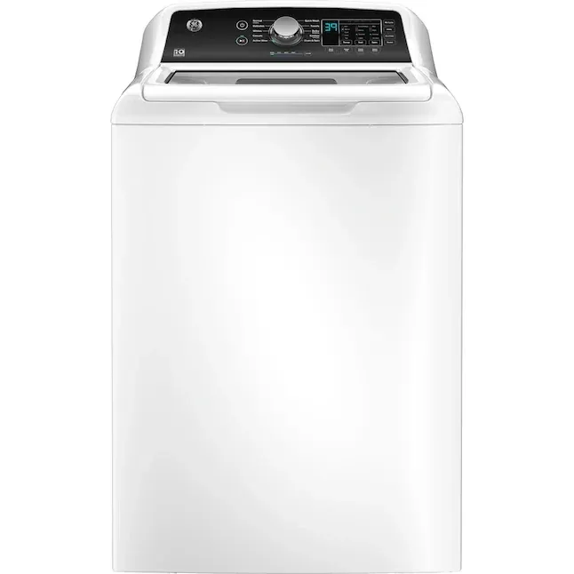 GE 4.5-cu ft High Efficiency Agitator Top-Load Washer (White) GE 4.5-cu ft High Efficiency Agitator Top-Load Washer (White)