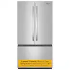 Whirlpool 30.53-cu ft French Door Refrigerator with Ice Maker (Fingerprint Resistant Stainless Finish) ENERGY STAR Whirlpool 30.53-cu ft French Door Refrigerator with Ice Maker (Fingerprint Resistant Stainless Finish) ENERGY STAR
