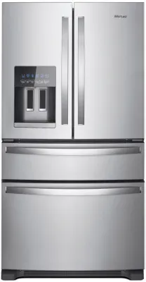 Whirlpool 24.5 Cu. Ft. 4-Door French Door Refrigerator - Stainless Steel