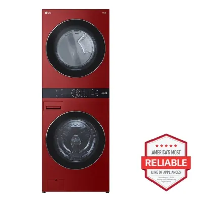 LG Wash Tower Electric Stacked Laundry Center with 4.5-cu ft Washer and 7.4-cu ft Dryer (ENERGY STAR)