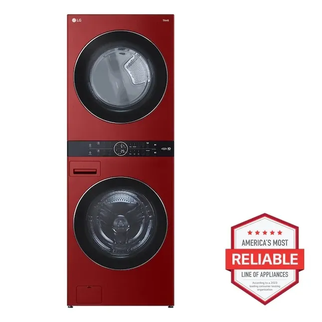 LG Wash Tower Electric Stacked Laundry Center with 4.5-cu ft Washer and 7.4-cu ft Dryer (ENERGY STAR)
