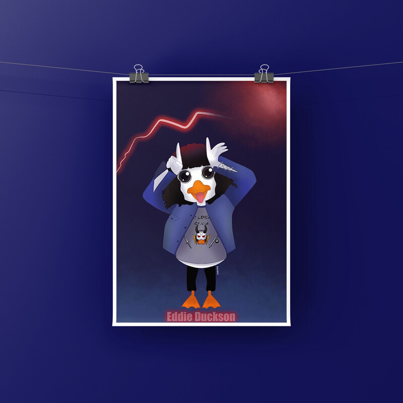 Print - Eddy Duckson A5