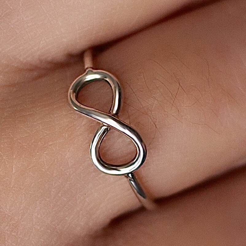 Sterling Silver Infinity Ring