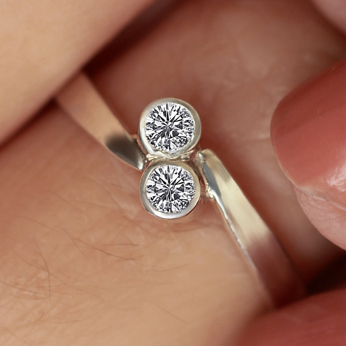 Sterling Silver CZ Ring