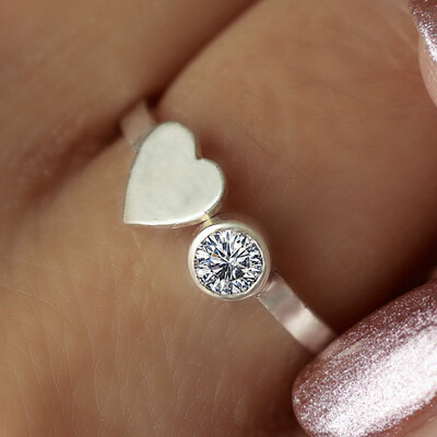 Forever Love Heart Ring