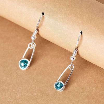 SP Safety Pin Earrings