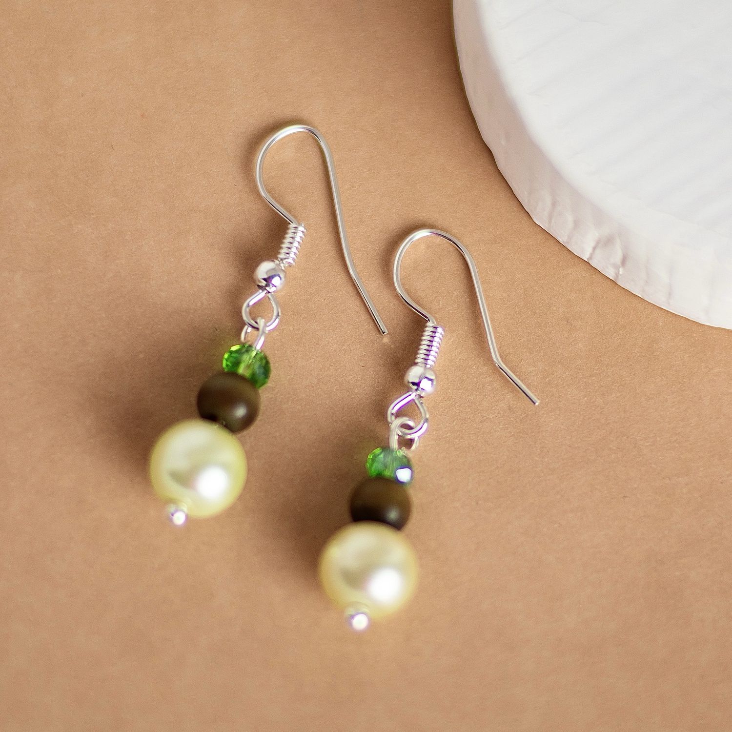 SP Green Aventurine Earrings