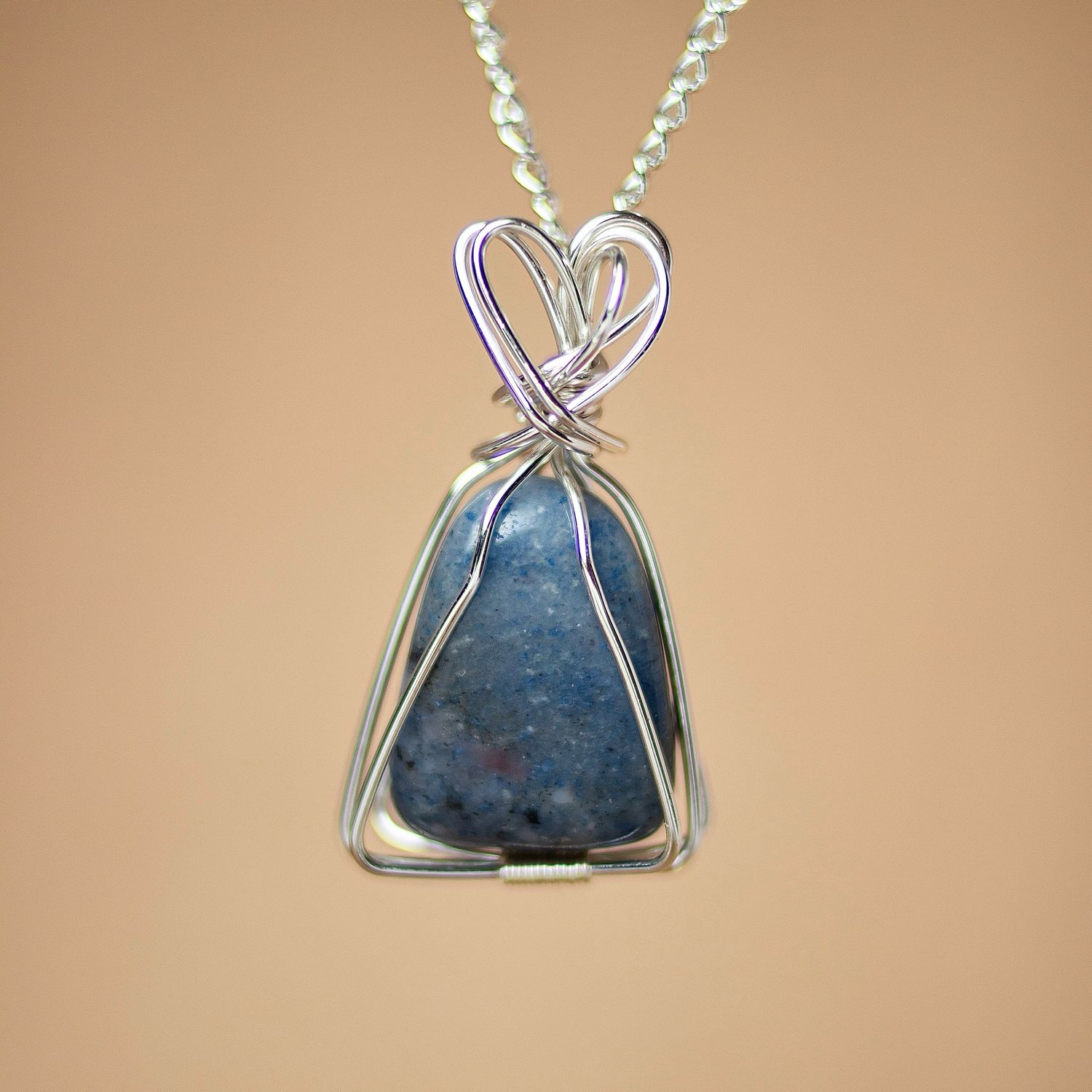 SP Sapphire Corundum Necklace