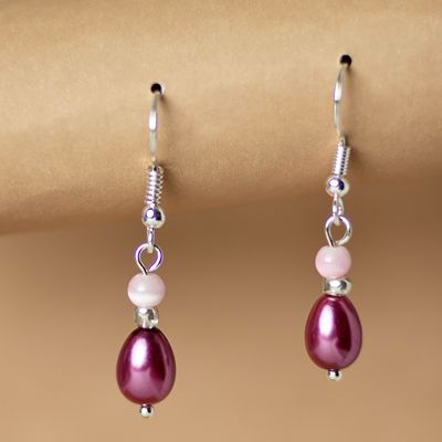 SP Rhodonite Earrings