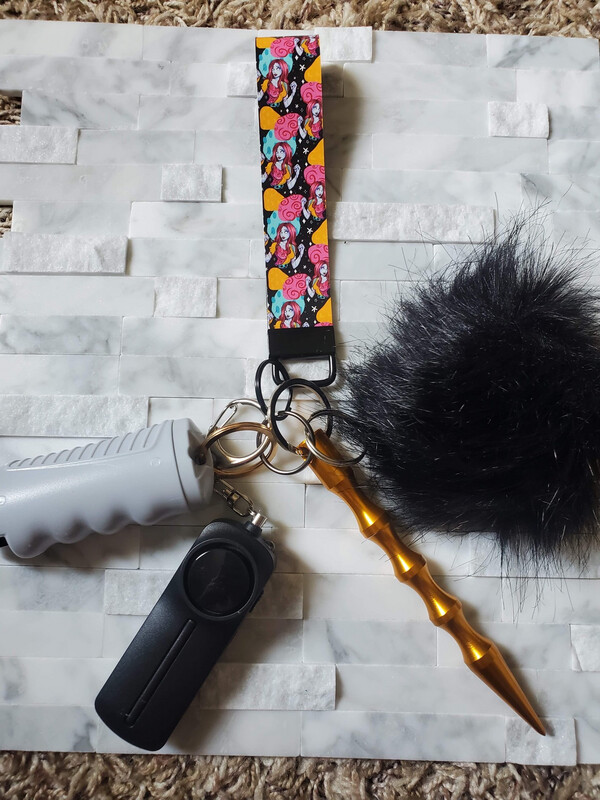 Sally Safety keychain