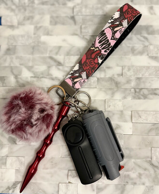 Jane Doe Safety keychain