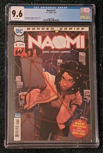 NAOMI #1 - First Printing CGC 9.6