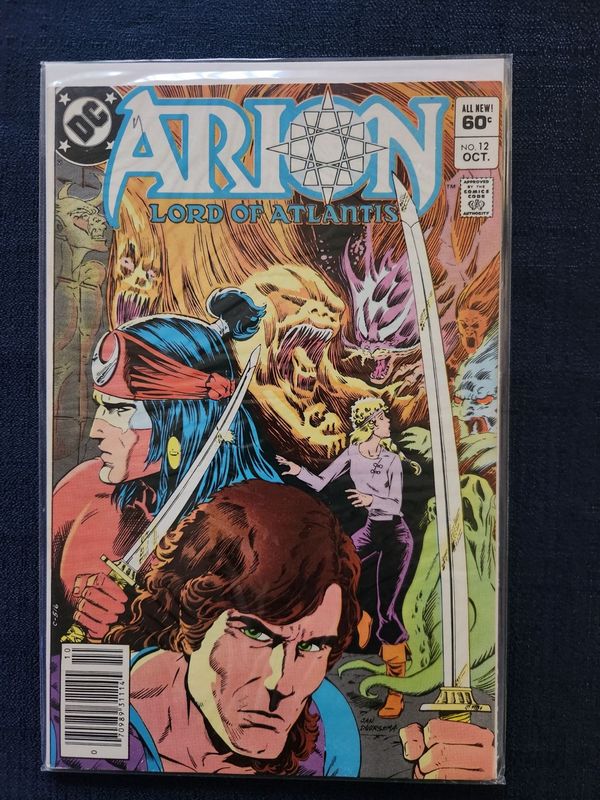 Arion Lord of Atlantis 1982 - Newsstand - #12 FN
