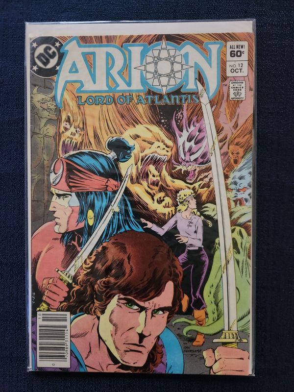 Arion Lord of Atlantis 1982 - Newsstand - #12 VF