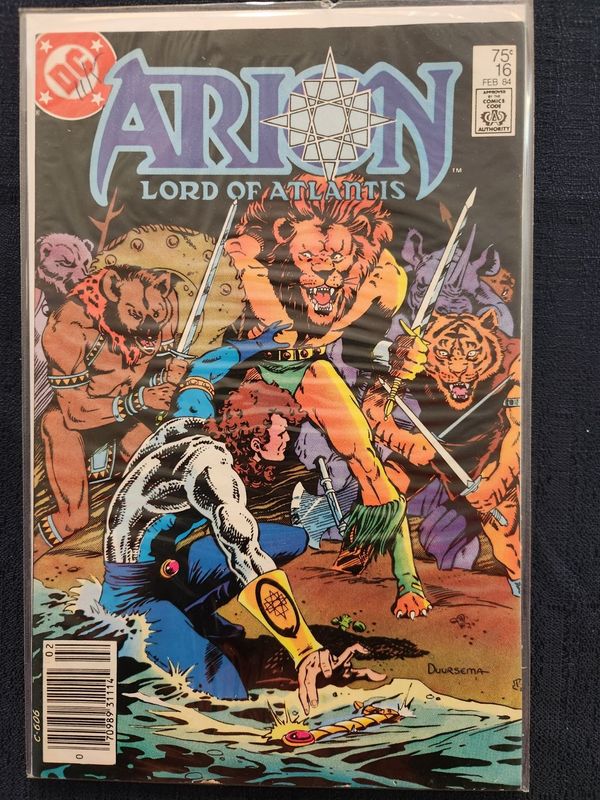 Arion Lord of Atlantis 1982 - Newsstand #16