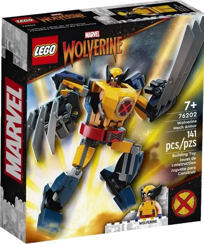 LEGO 76202 Wolverine Mech Armor Retired Marvel New Sealed X-Men Deadpool Movie Collectable