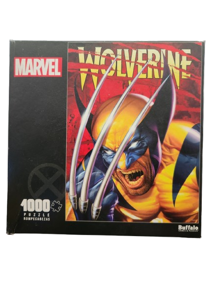 Marvel Wolverine 1000pc Jigsaw Puzzle by Buffalo Games ~ New & Sealed Box Undamaged