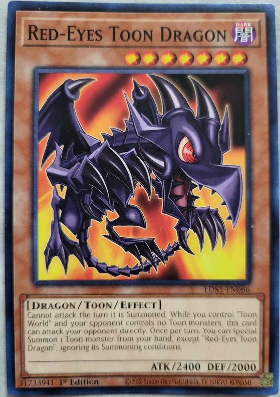 Red-Eyes Toon Dragon