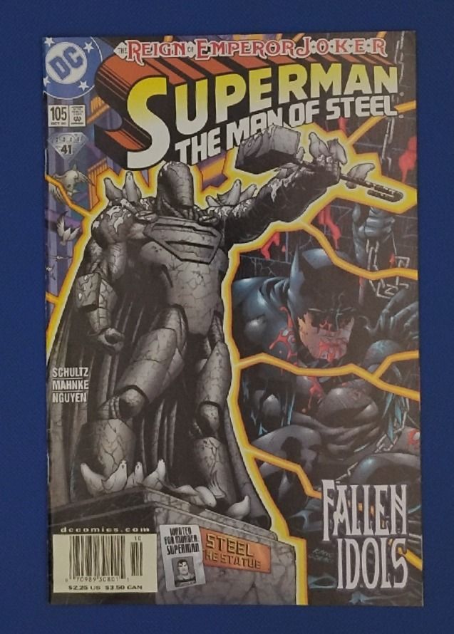 SUPERMAN-THE-MAN-OF-STEEL-NM-#105