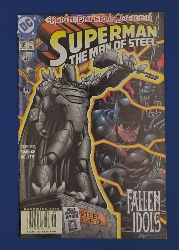 SUPERMAN-THE-MAN-OF-STEEL-NM-#105