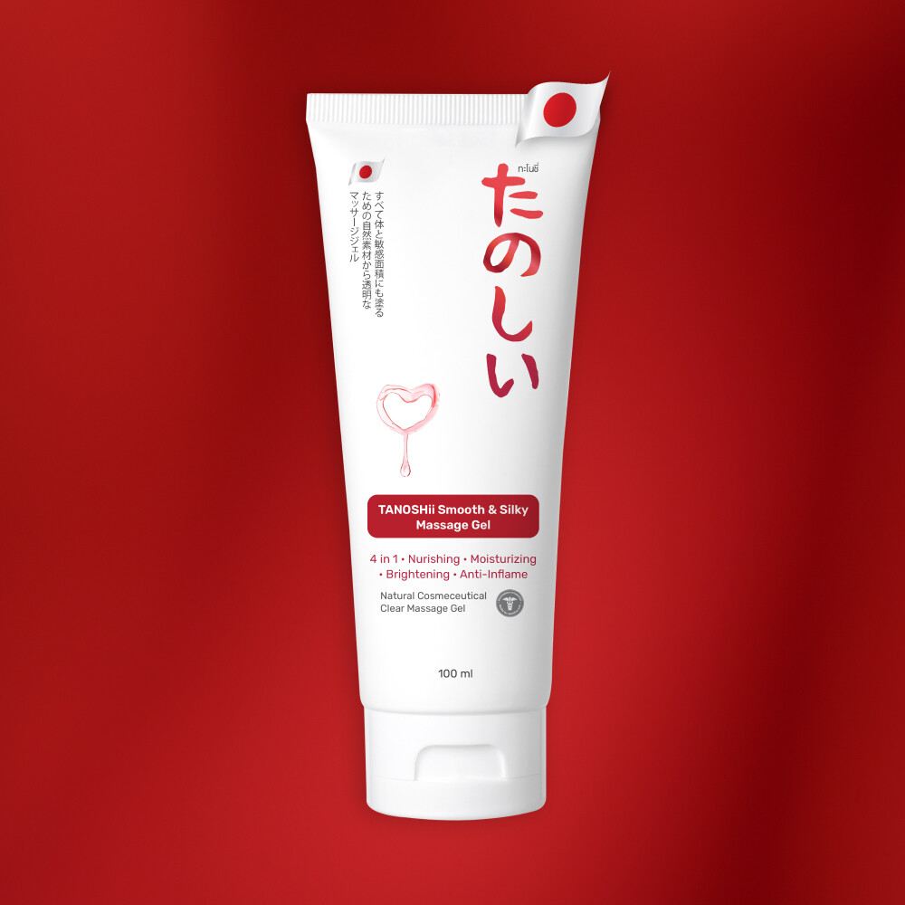 TANOSHii Smooth &amp; Silky Massage Gel 100ml