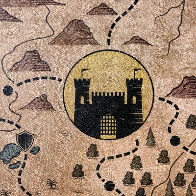 Synthetic Leather Map