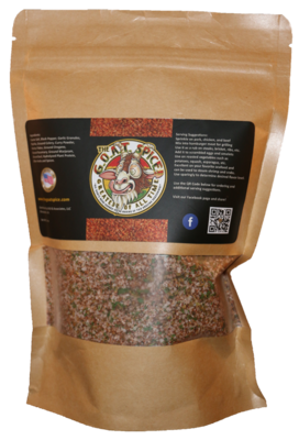 1 lb Bag GOAT Spice - Includes one free dispenser bottle 1 lb Bag GOAT Spice - Includes one free dispenser bottle