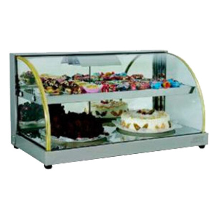 Vitrina Doble Piso Sobre Mostrador VFD-80 Tita
