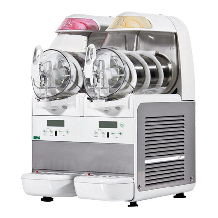 Maquina de Helado Suave 2 Tinas B-CREAM2 HD BRAS