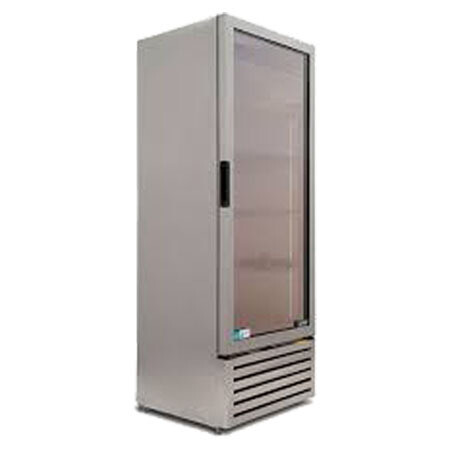 Refrigerador Vertical Acero Inoxidable Puerta de Vidrio G319-INOX Imbera