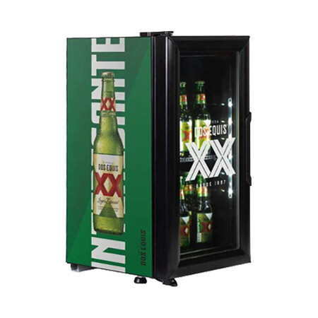 Refrigerador Vertical Cervecero CCVS24 DOS EQUIS SABORES Home Cooler Imbera