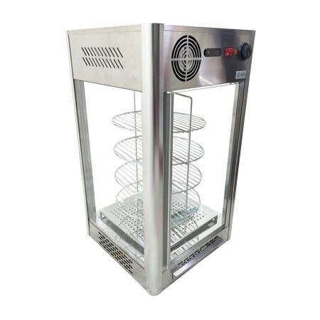 Exhibidor y Calentador de Pizza Giratorio RTR-108L Migsa